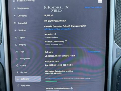 Used 2018 Tesla Model X 75D AWD/4WD image 4