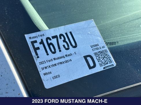 Used 2023 Ford Mustang Mach-E Select RWD image 2