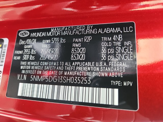 Used 2025 Hyundai Santa Fe Calligraphy AWD/4WD image 25