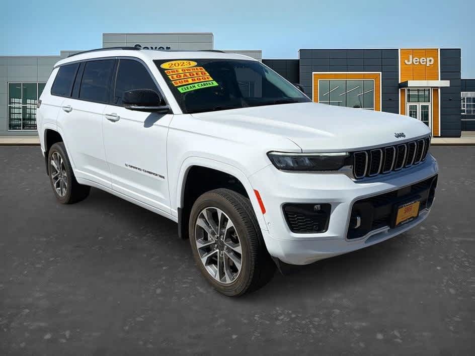 Used 2023 Jeep Grand Cherokee L Overland w/ Advanced Protech Group III AWD/4WD image 1
