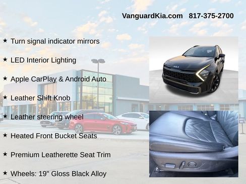 Certified 2023 Kia Sportage X-Line w/ X-Line Premium Package image 12