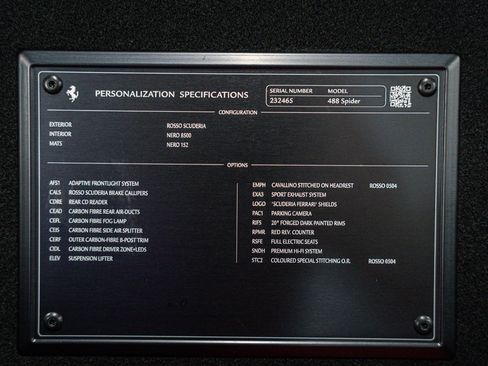 Used 2018 Ferrari 488 Spider RWD image 23