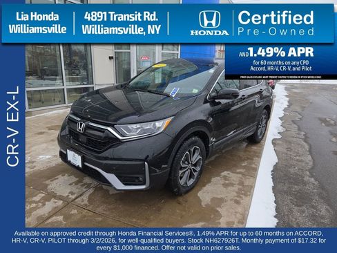 Certified 2022 Honda CR-V EX-L image 7