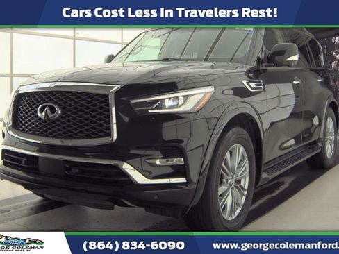 Used 2021 INFINITI QX80 Luxe image 1