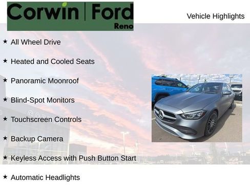 Used 2022 Mercedes-Benz C 300 4MATIC Sedan image 7