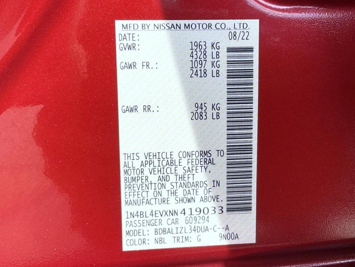 Used 2022 Nissan Altima 2.5 SL FWD image 26