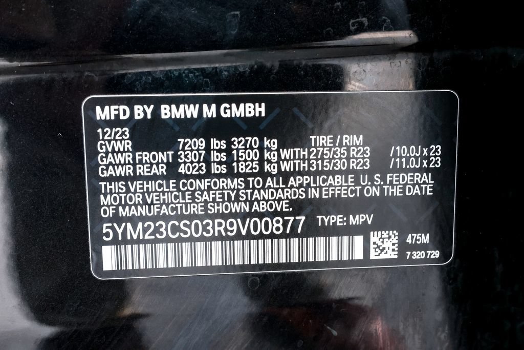 Used 2024 BMW XM AWD/4WD image 28