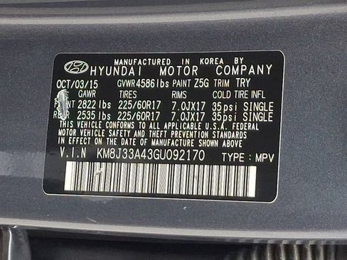 Used 2016 Hyundai Tucson SE w/ Option Group 02 FWD image 29