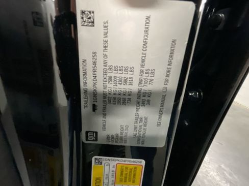 Used 2023 Chevrolet Tahoe Z71 w/ Luxury Package image 35