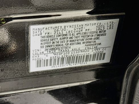 Used 2020 Nissan Sentra SV w/ Trunk Package FWD image 38