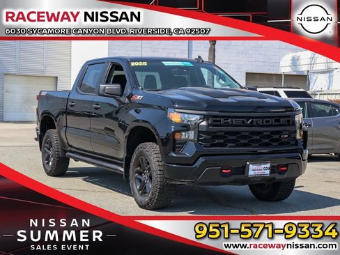 Used 2025 Chevrolet Silverado 1500 Custom Trail Boss AWD/4WD image 1