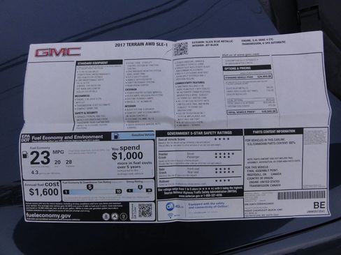 Used 2017 GMC Terrain SLE AWD/4WD image 29