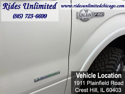 Used 2014 Ford F150 King Ranch w/ King Ranch Luxury Package AWD/4WD image 32