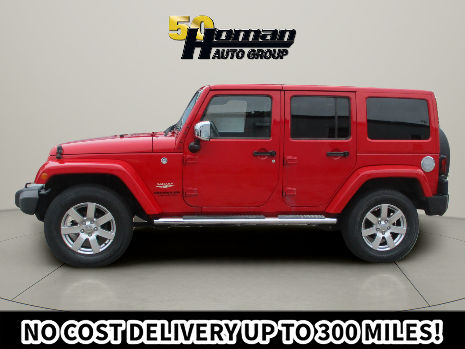 Used 2013 Jeep Wrangler Unlimited Sahara w/ Mopar Chrome Edition Group AWD/4WD image 2