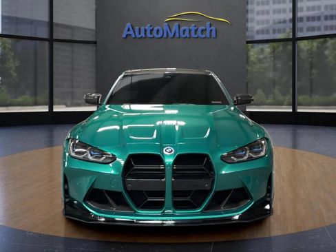 Used 2021 BMW M3 w/ M Carbon Exterior Package RWD image 2
