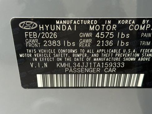 New 2026 Hyundai Sonata SEL image 21