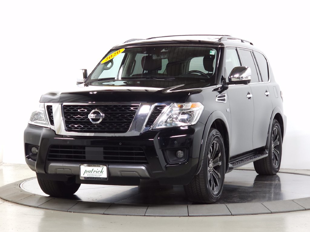 Used 2020 Nissan Armada Platinum w/ Captain's Chairs Package AWD/4WD image 3
