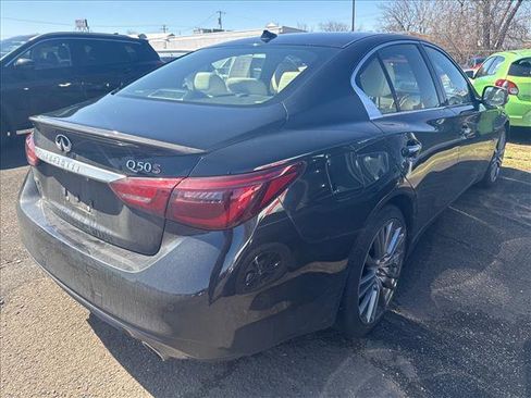 Used 2019 INFINITI Q50 Red Sport 400 w/ Proactive Package image 3