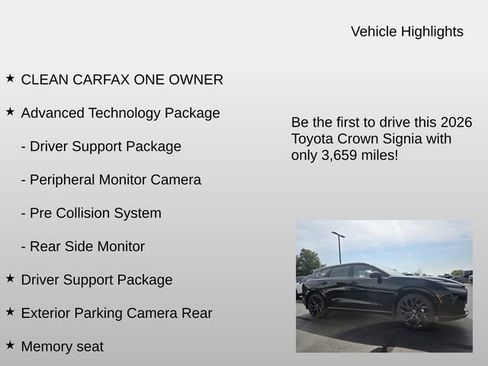 Used 2026 Toyota Crown Signia w/ Advanced Technology Package AWD/4WD image 5