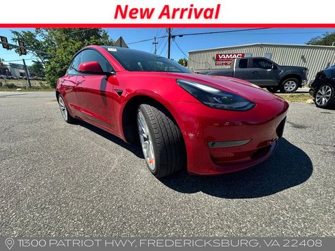 Used 2021 Tesla Model 3 Long Range AWD/4WD image 1