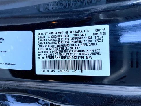 Used 2016 Honda Odyssey EX-L image 34