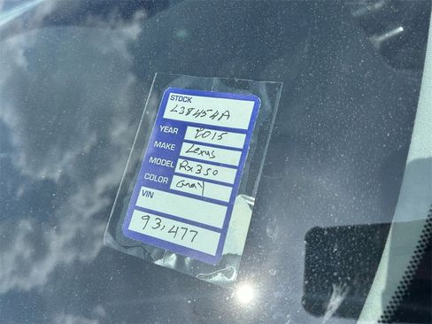 Used 2015 Lexus RX 350 FWD image 11