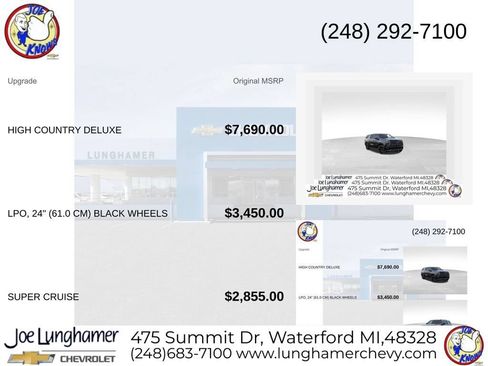 New 2026 Chevrolet Suburban High Country AWD/4WD image 6