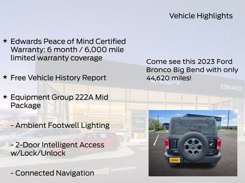 Used 2023 Ford Bronco Big Bend AWD/4WD image 11