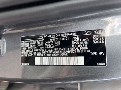 Used 2020 Volvo XC90 T6 Momentum AWD/4WD image 33