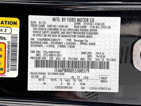 New 2025 Ford Mustang Dark Horse RWD image 8