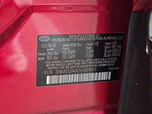 Used 2020 Hyundai Santa Fe Limited FWD image 25