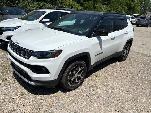 Certified 2024 Jeep Compass Limited w/ Sun and Sound Group AWD/4WD image 1