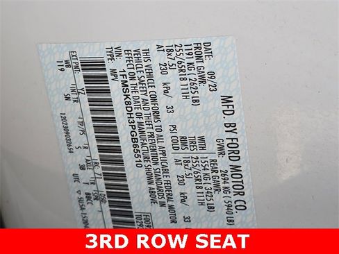 Used 2023 Ford Explorer XLT w/ Equipment Group 202A image 33