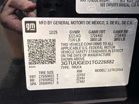 Used 2026 GMC Sierra 1500 Denali w/ Denali Reserve Package AWD/4WD image 45
