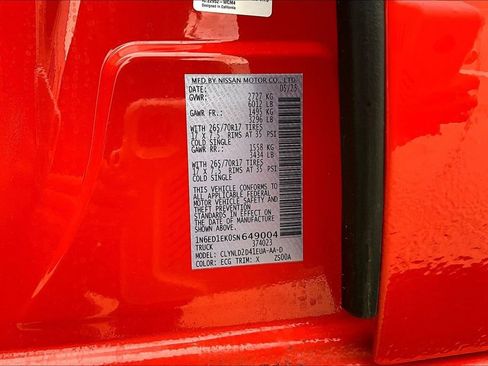 Used 2025 Nissan Frontier PRO-4X image 42