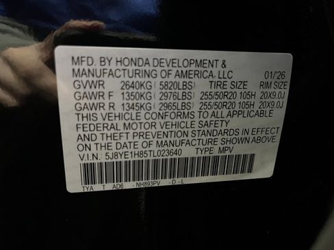 New 2026 Acura MDX w/ Advance Package image 23