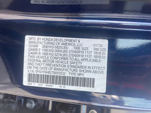 New 2026 Honda Passport TrailSport Elite image 35