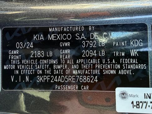 Used 2024 Kia Forte LXS FWD image 18