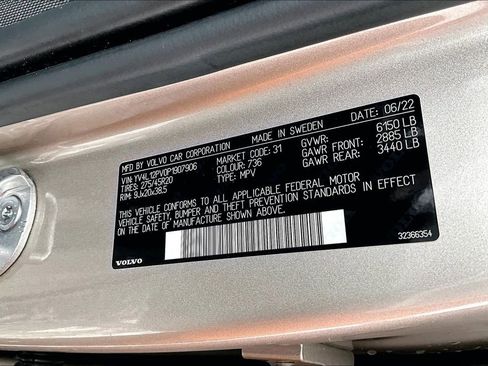 Certified 2023 Volvo XC90 B5 Core w/ Protection Package Premier image 19