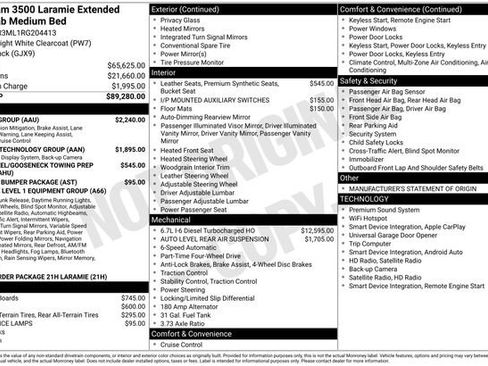 Used 2024 RAM 3500 Laramie w/ Safety Group AWD/4WD image 42