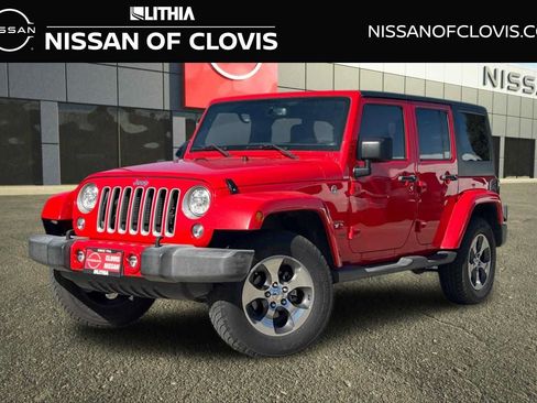 Used 2018 Jeep Wrangler Unlimited Sahara AWD/4WD image 1