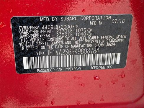 Used 2019 Subaru WRX STI AWD/4WD image 23