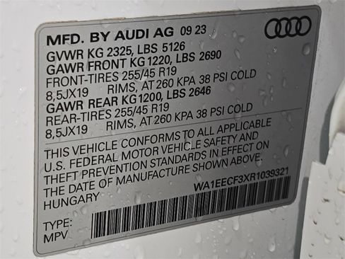 Certified 2024 Audi Q3 2.0T Premium Plus image 36