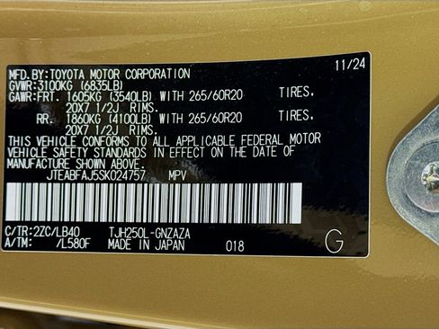 Certified 2025 Toyota Land Cruiser AWD/4WD image 33