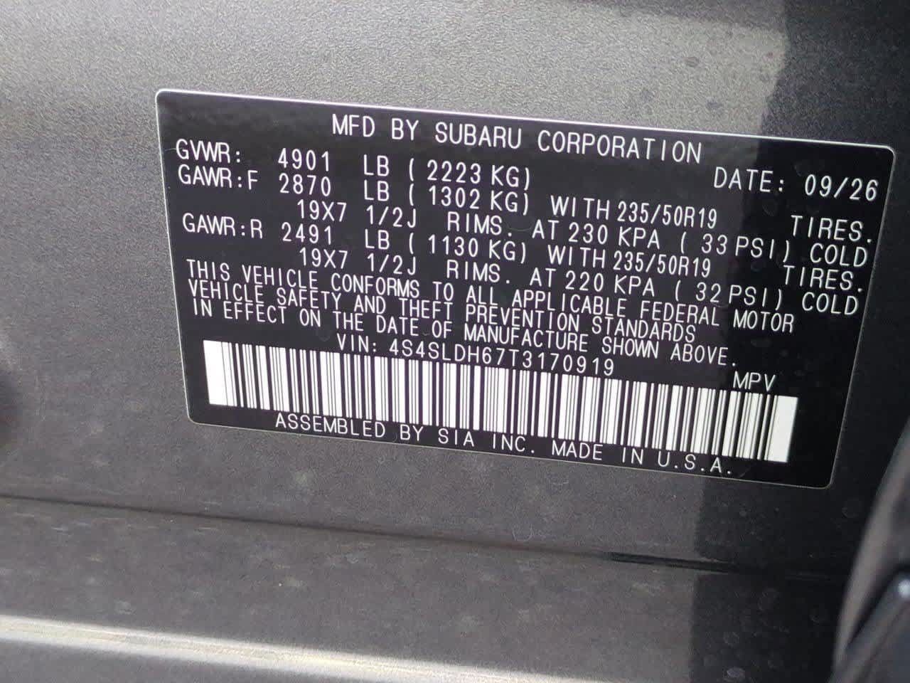 New 2026 Subaru Forester Sport AWD/4WD image 35