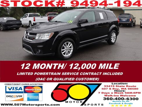 Used 2015 Dodge Journey SXT w/ Flexible Seating Group FWD image 3