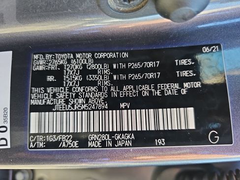 Used 2021 Toyota 4Runner SR5 image 42