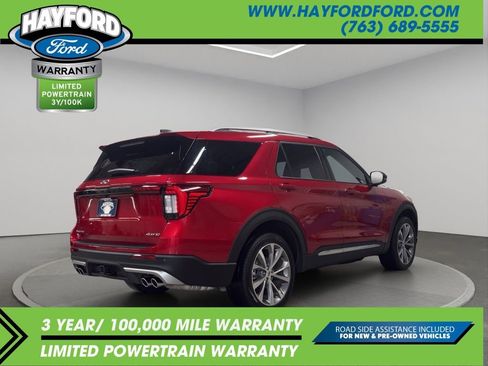 Used 2025 Ford Explorer Platinum w/ Ultimate Package AWD/4WD image 3