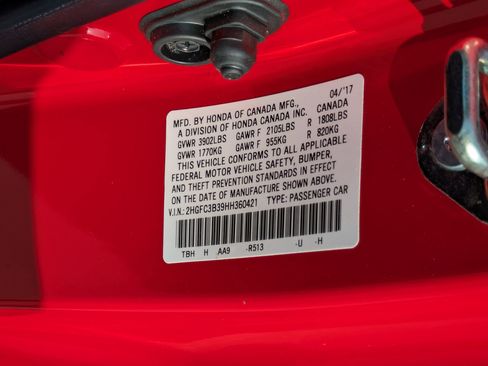 Used 2017 Honda Civic EX-T image 38