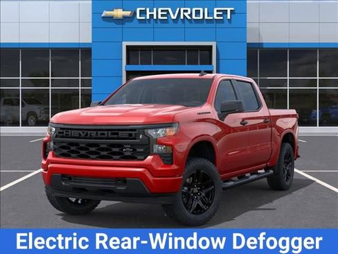 New 2026 Chevrolet Silverado 1500 Custom w/ Turbomax Blackout Package RWD image 7